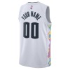 Muške NBA Dres Denver Nuggets Personalizirani Nike 2024-25 City Edition Bijela Swingman
